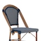 Flash Furniture Bordeaux Stackable IndoorOutdoor French Bistro 30 High Barstool, NavyWhite and Bamboo Finish SDA-AD642001-BS-NVYWH-NAT-GG - alternate 4